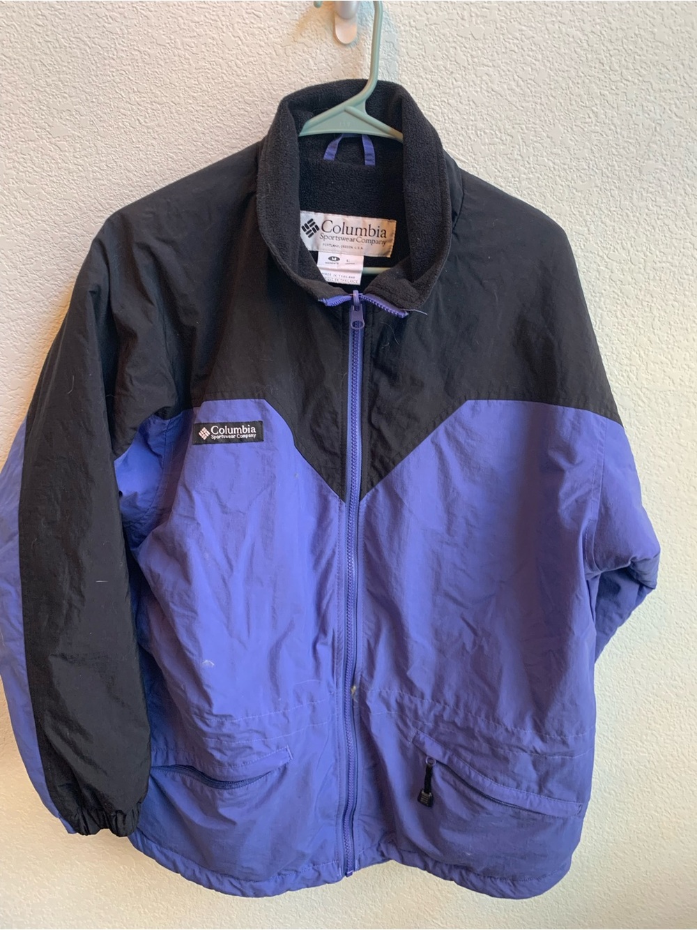 Columbia Women’s Black and Purple Performance Jacket